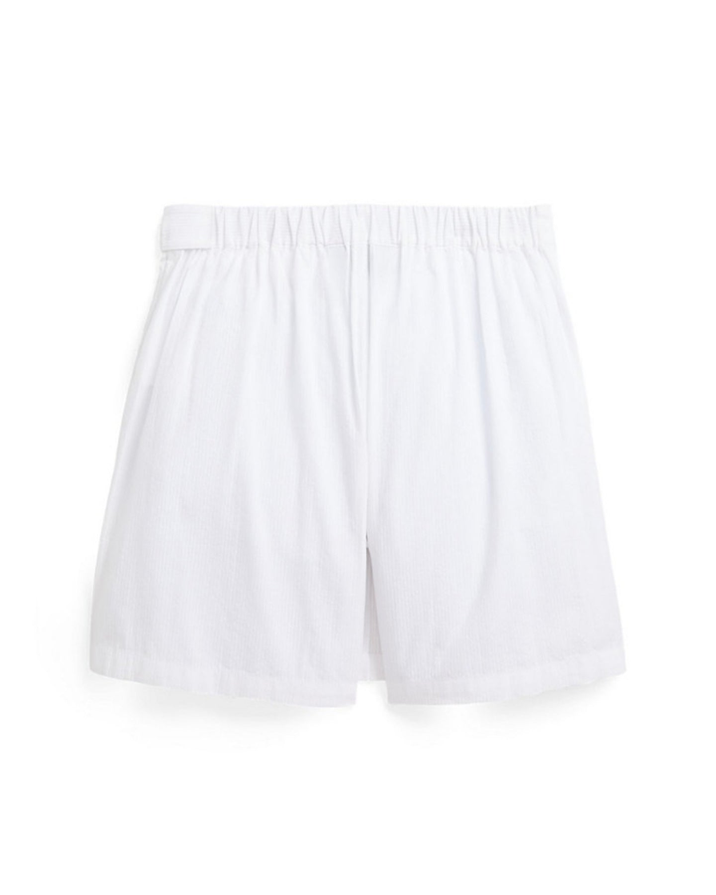 Girls Pleated Seersucker Wrap Skort