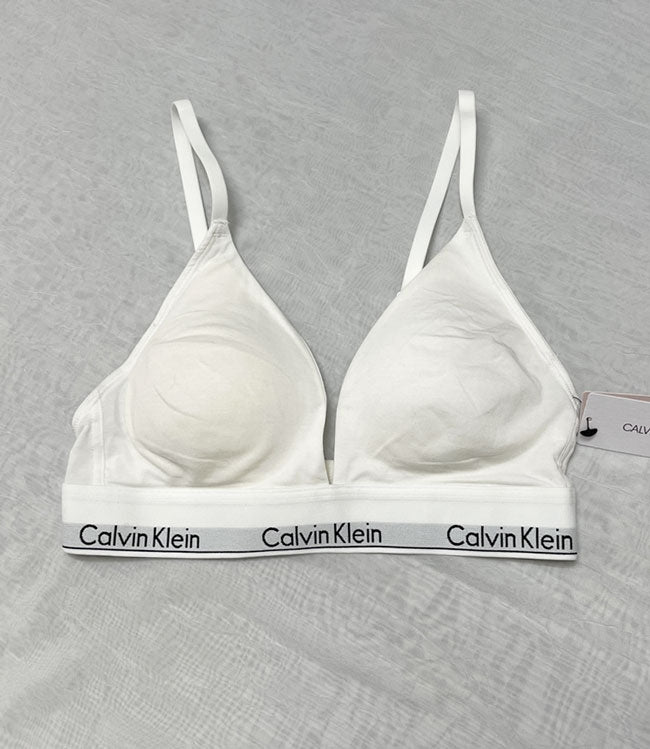 Women Modern Cotton Lightly Lined Triangle Bralette