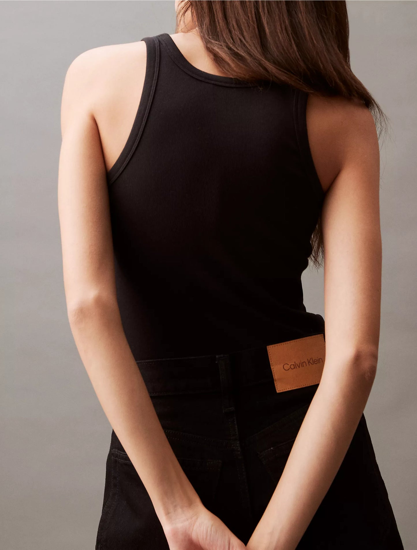 Women Cotton Contour Rib Tank