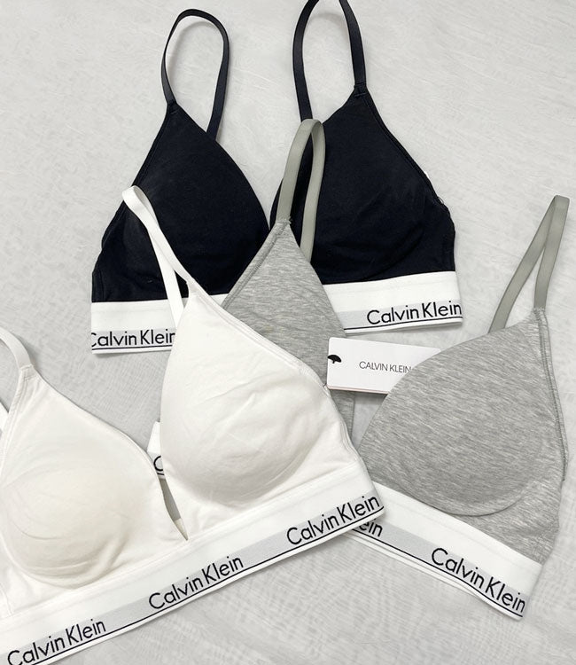 Women Modern Cotton Lightly Lined Triangle Bralette