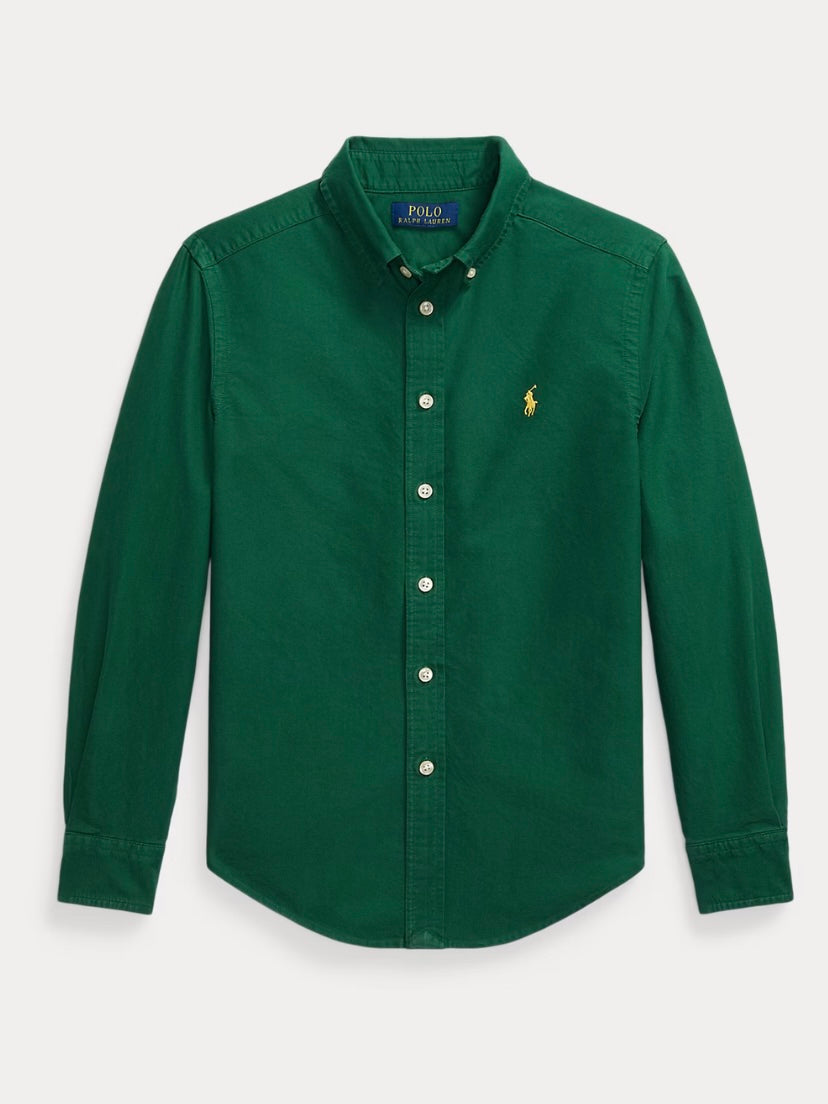 Big Boys Cotton Oxford Shirt