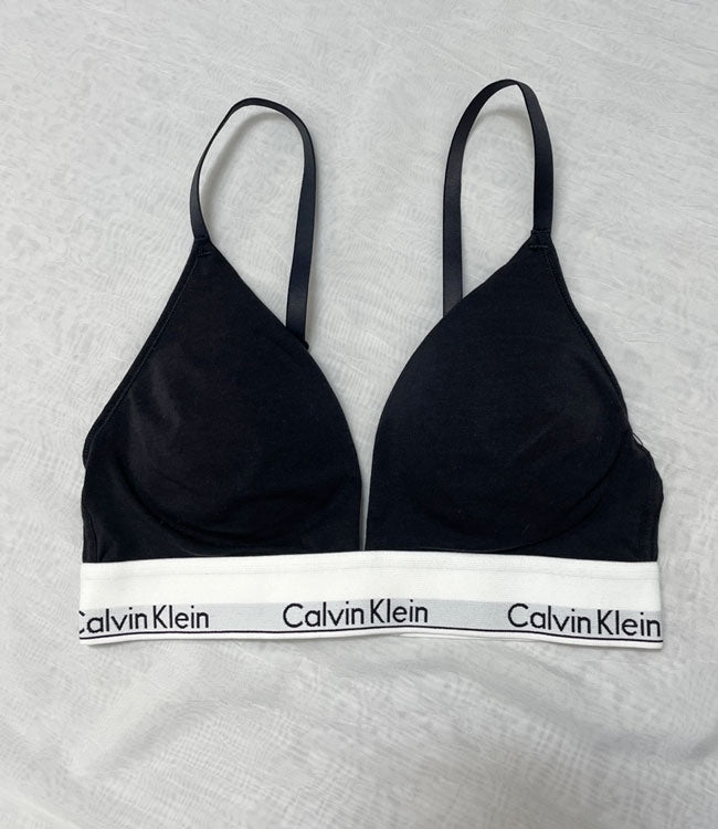 Women Modern Cotton Lightly Lined Triangle Bralette
