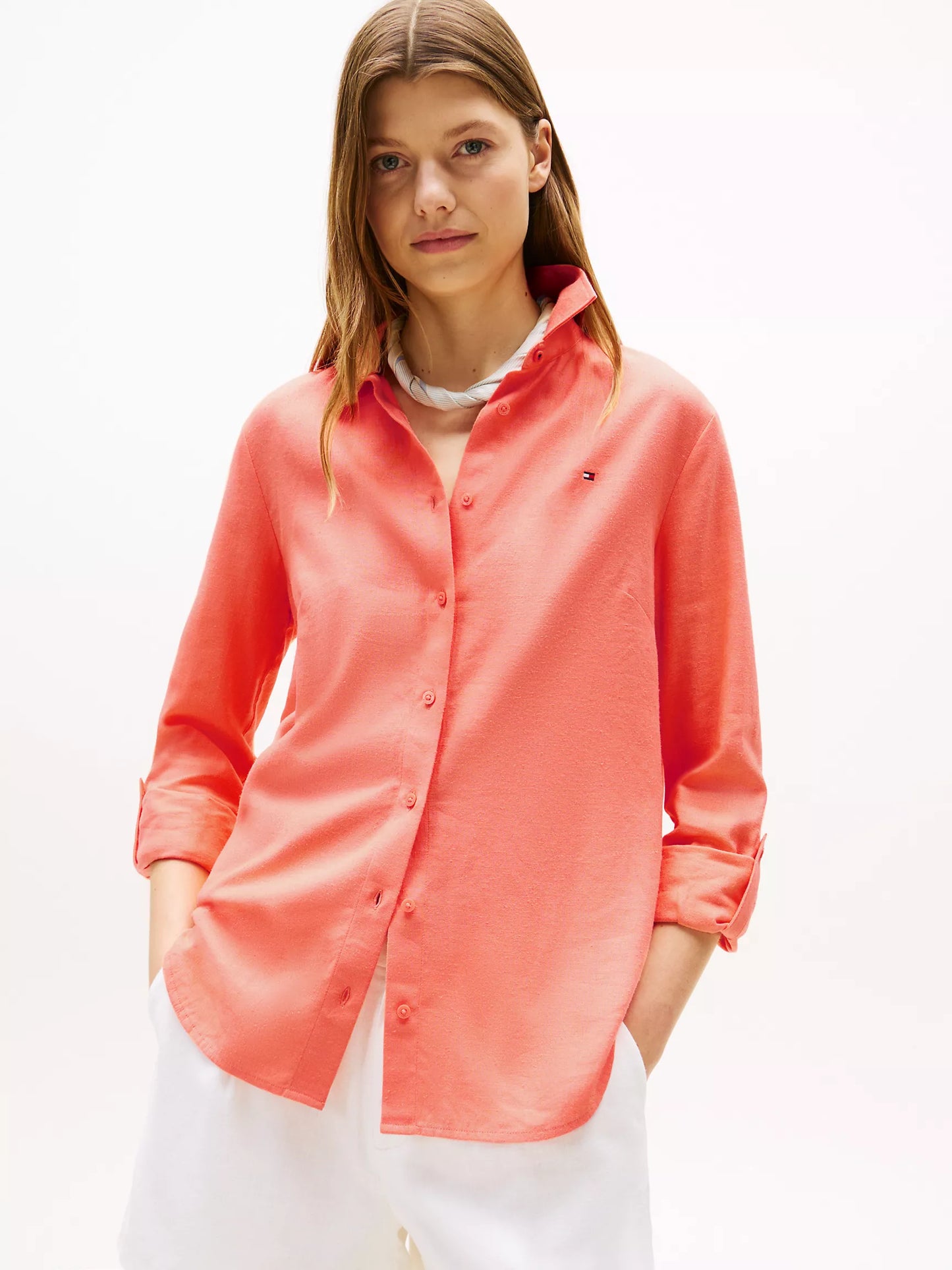 Tommy Linen-Blend Shirt