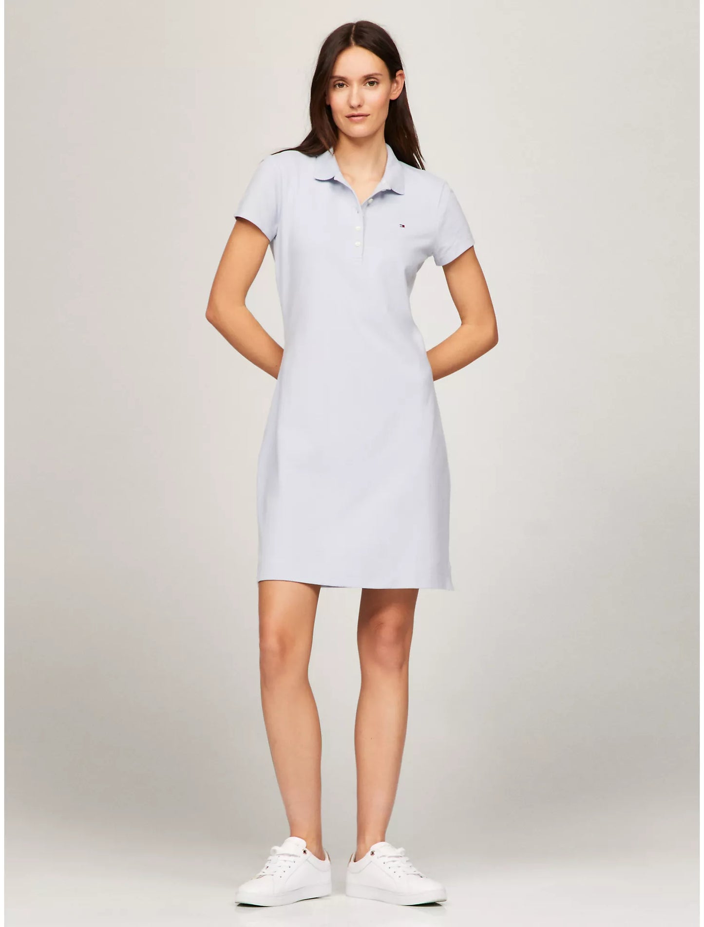 Women Slim Fit Polo Dress