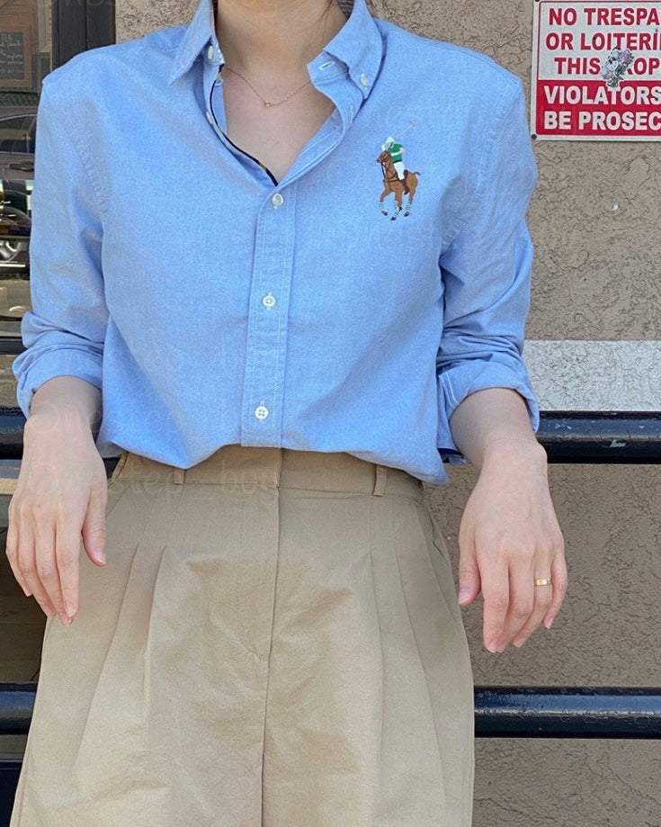 Big Boys Big Boy Cotton Oxford Shirt