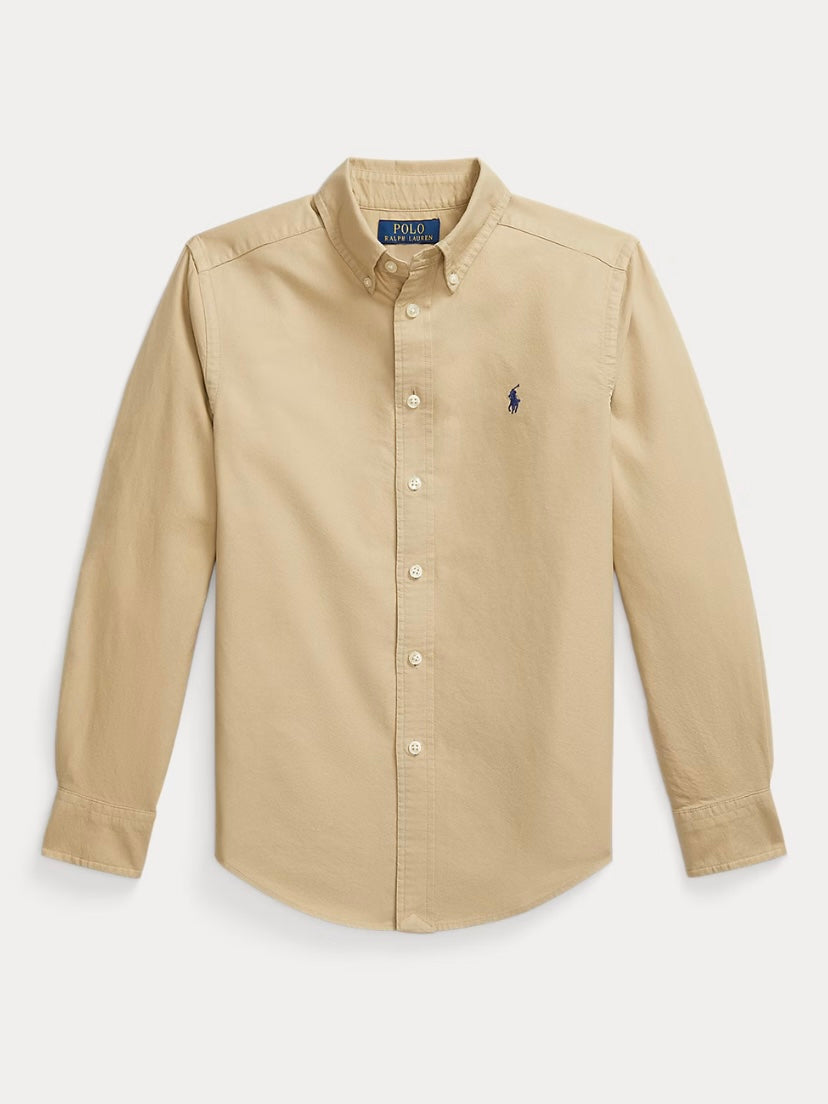 Big Boys Cotton Oxford Shirt