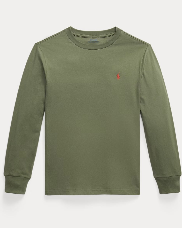 Big Boys Cotton Long Sleeve T-shirt