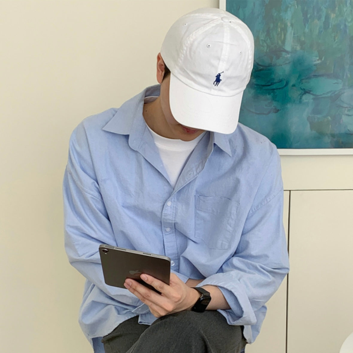 Big Boys Cotton Chino Baseball Cap