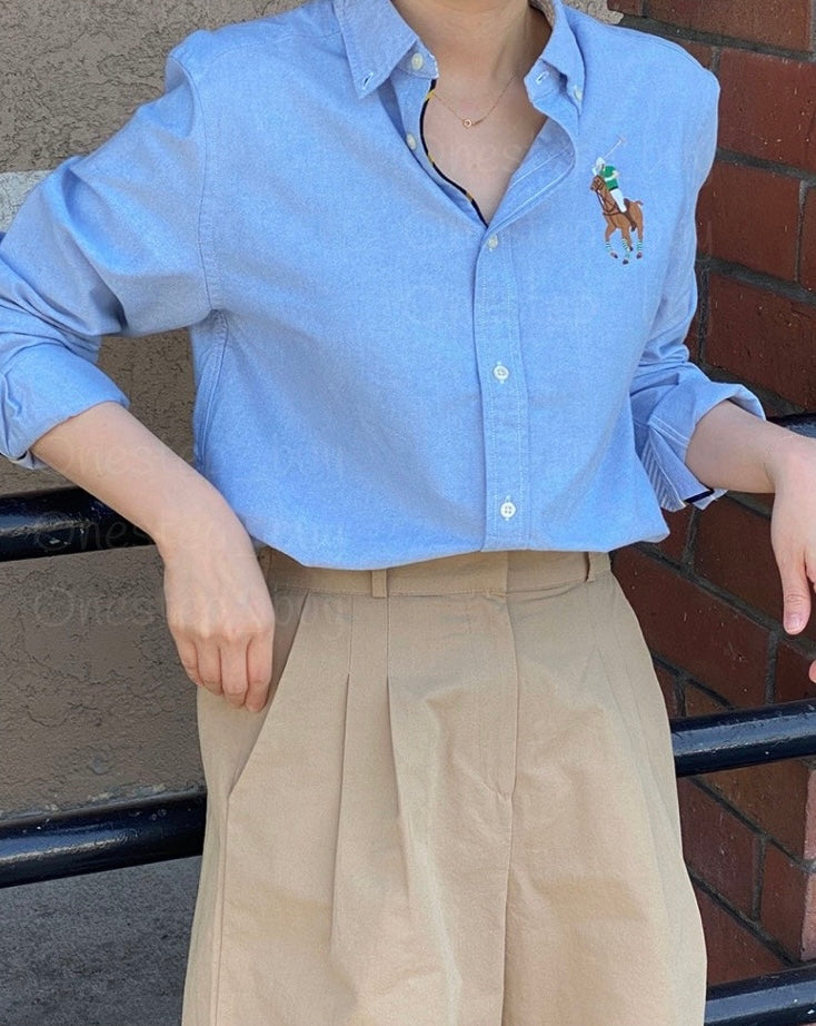 Big Boys Big Boy Cotton Oxford Shirt