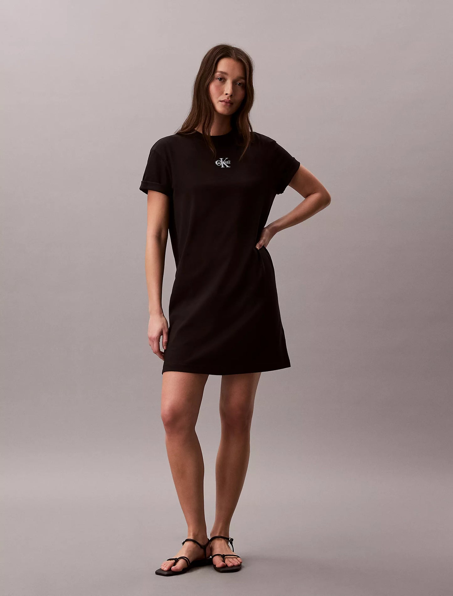 Women Monologo Mini T-Shirt Dress