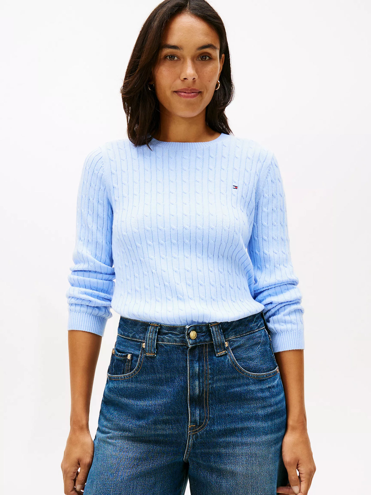 Women Cable Knit Sweater