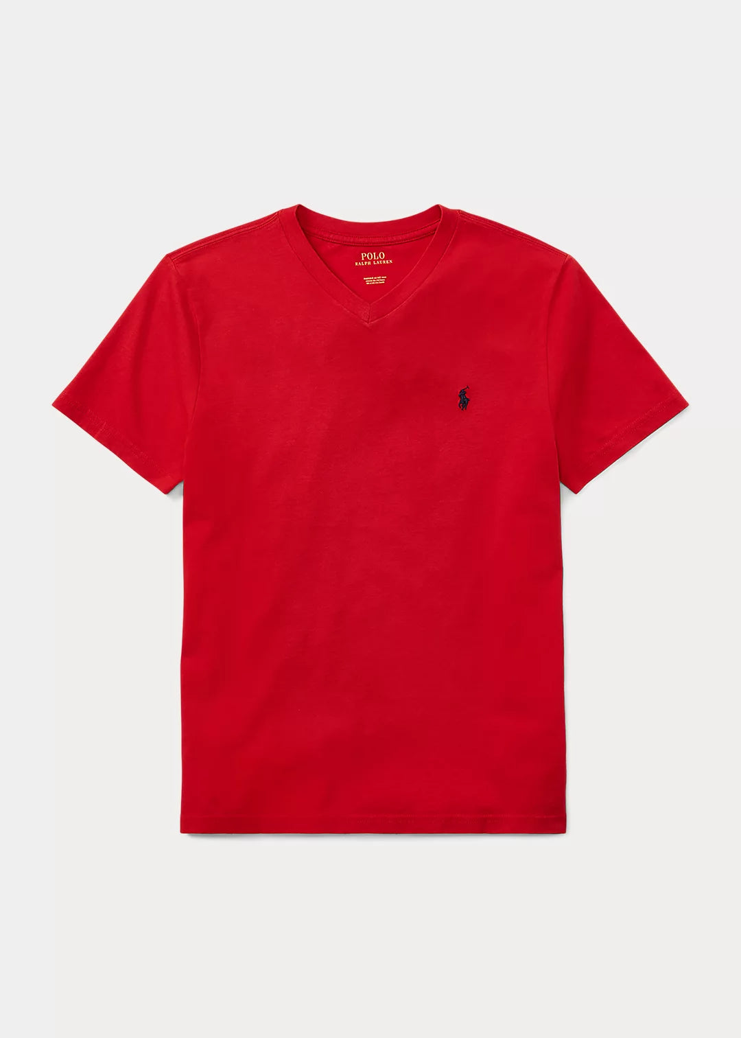 Big Boys Cotton Vneck Tee