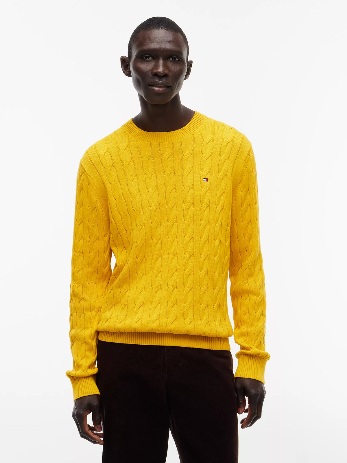 Men Cable Knit Sweater