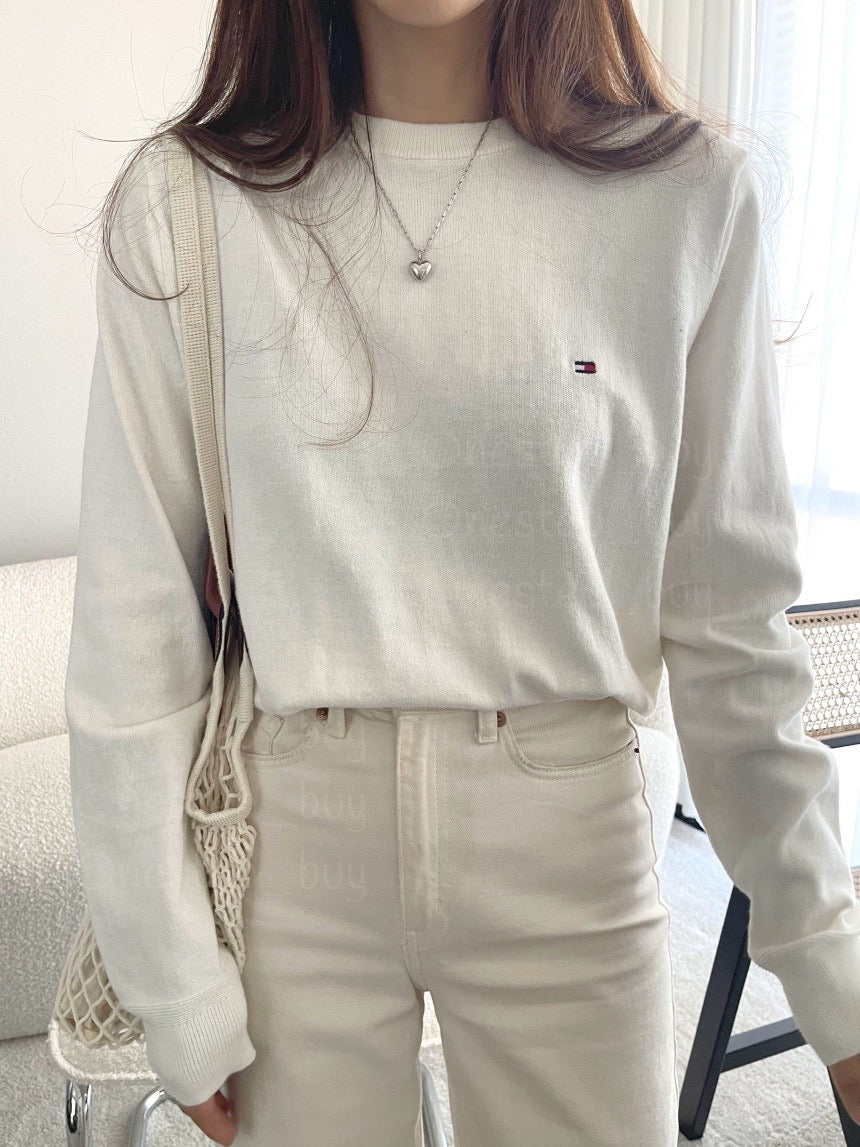 Men Solid Crewneck Sweater