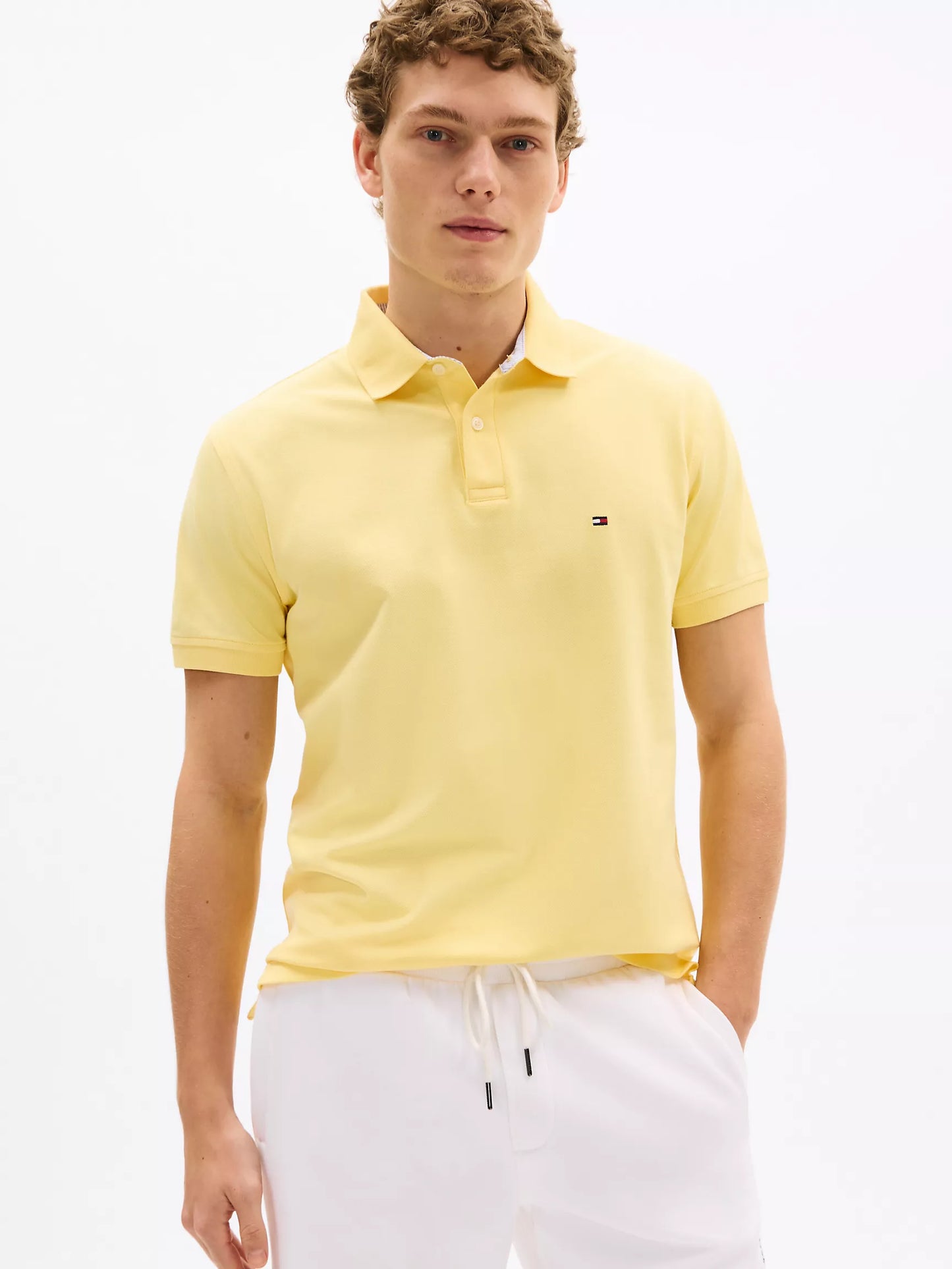 Men Stretch Polo