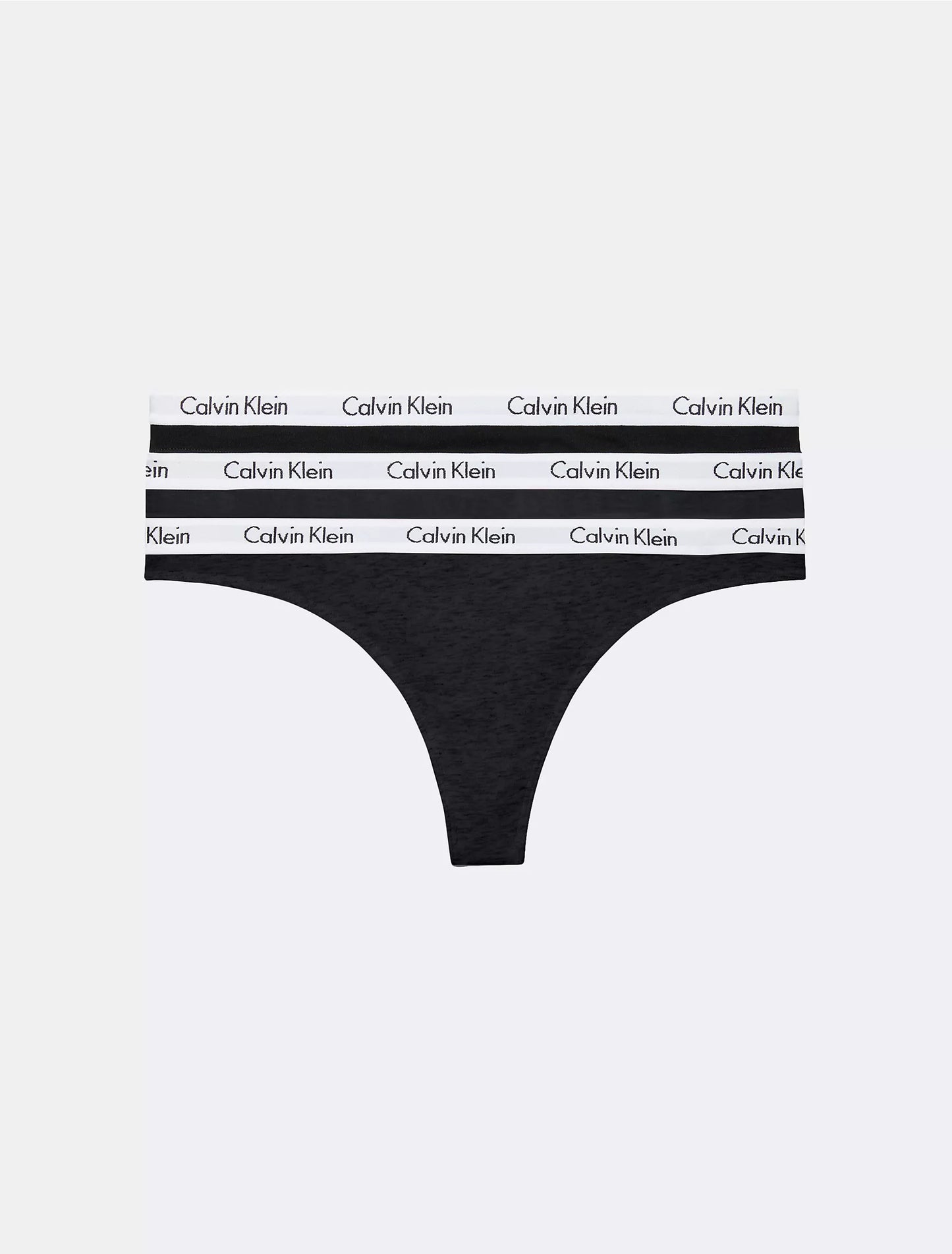 Women Carousel Logo Cotton 3-Pack Thong