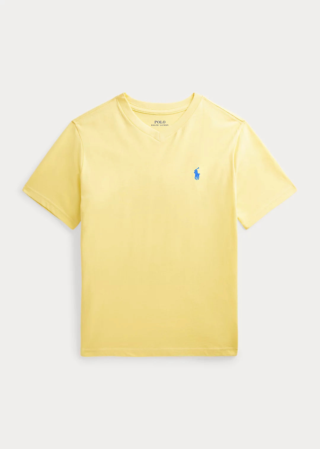 Big Boys Cotton Vneck Tee