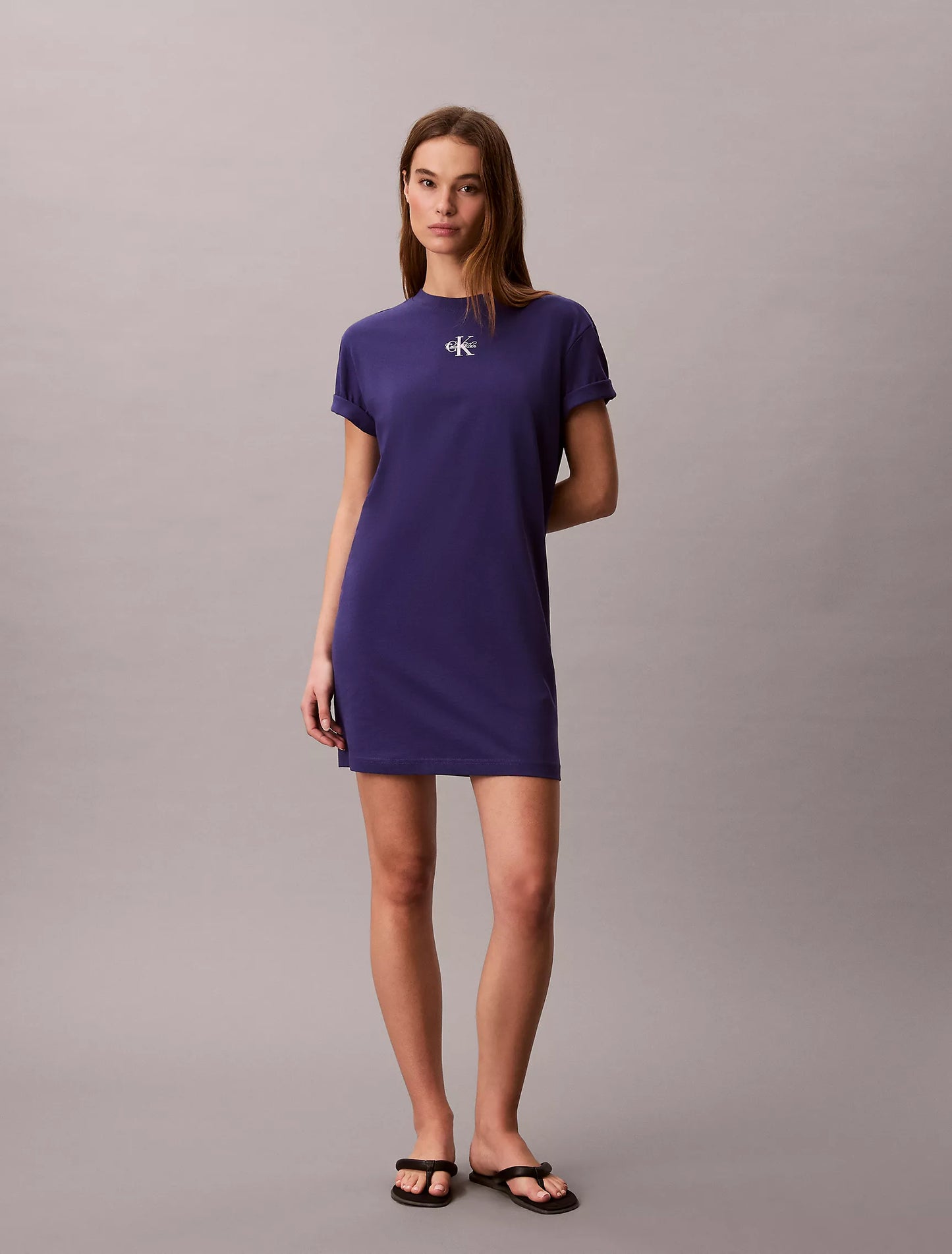 Women Monologo Mini T-Shirt Dress