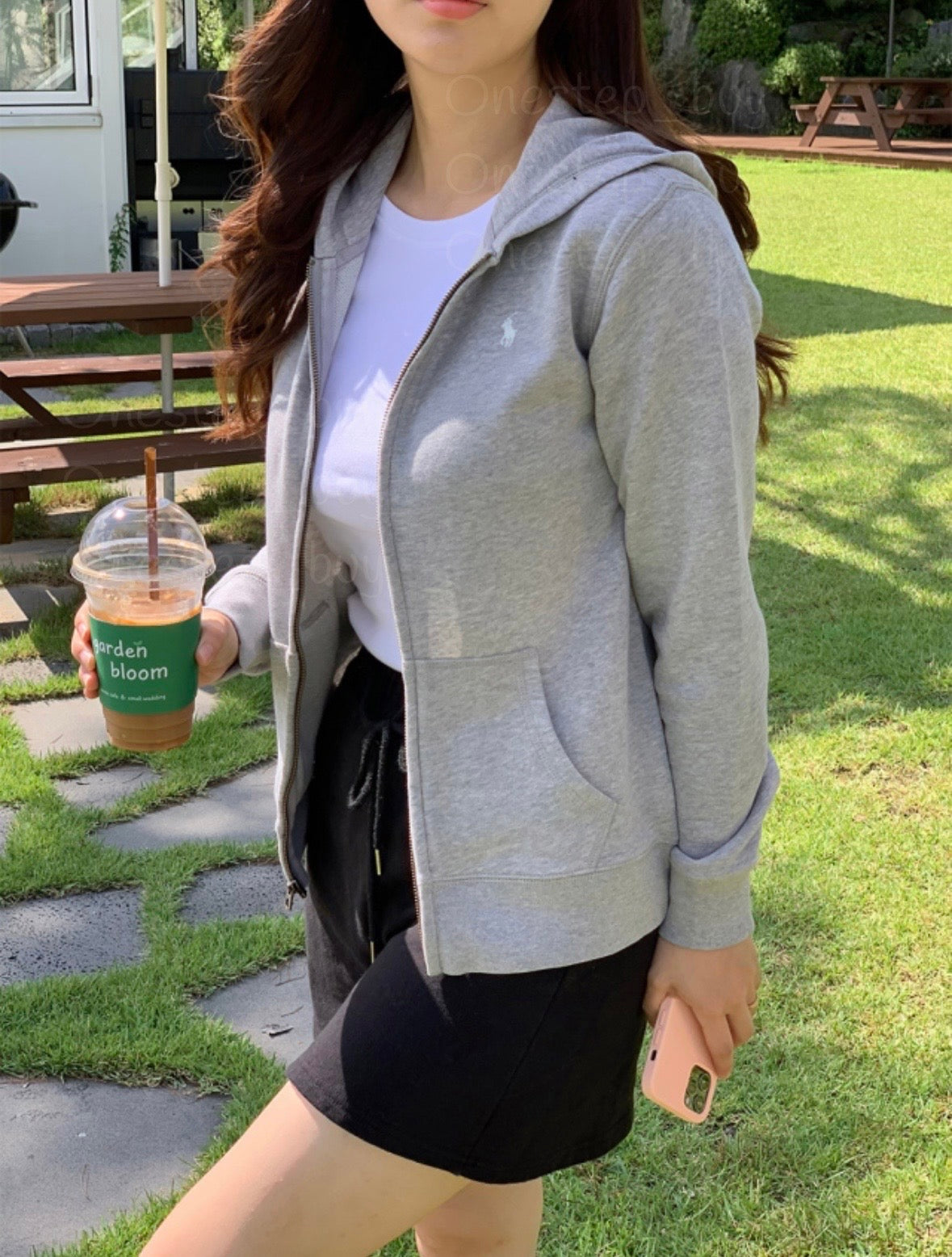 Big Girls French Terry Full-Zip Hoodie