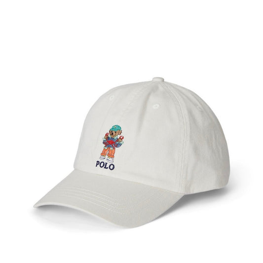 Big Boys Polo Bear Cotton Twill Ball Cap