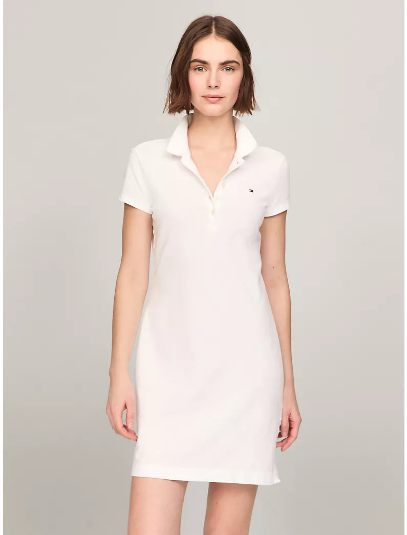 Women Slim Fit Polo Dress