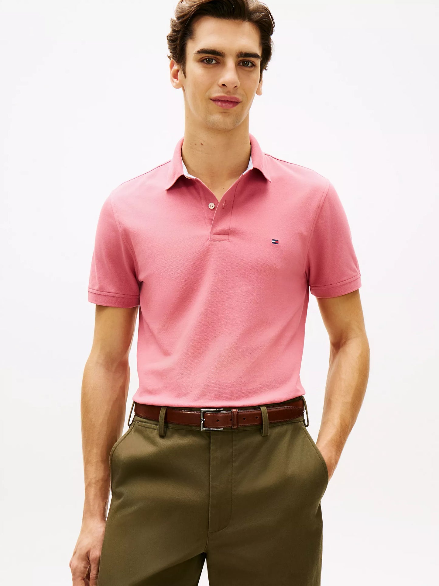 Men Stretch Polo