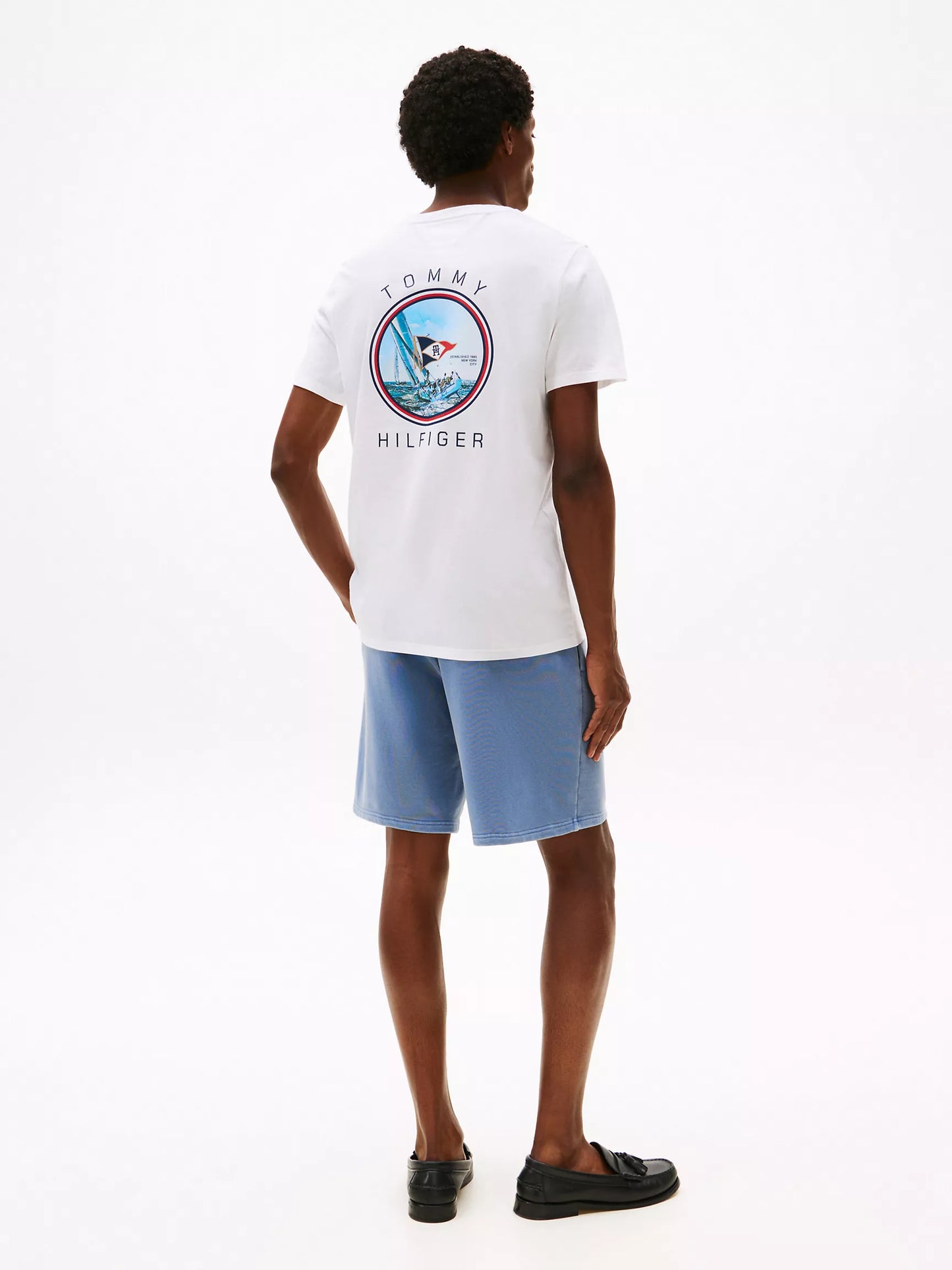 Men Nautical Flag Graphic Tee