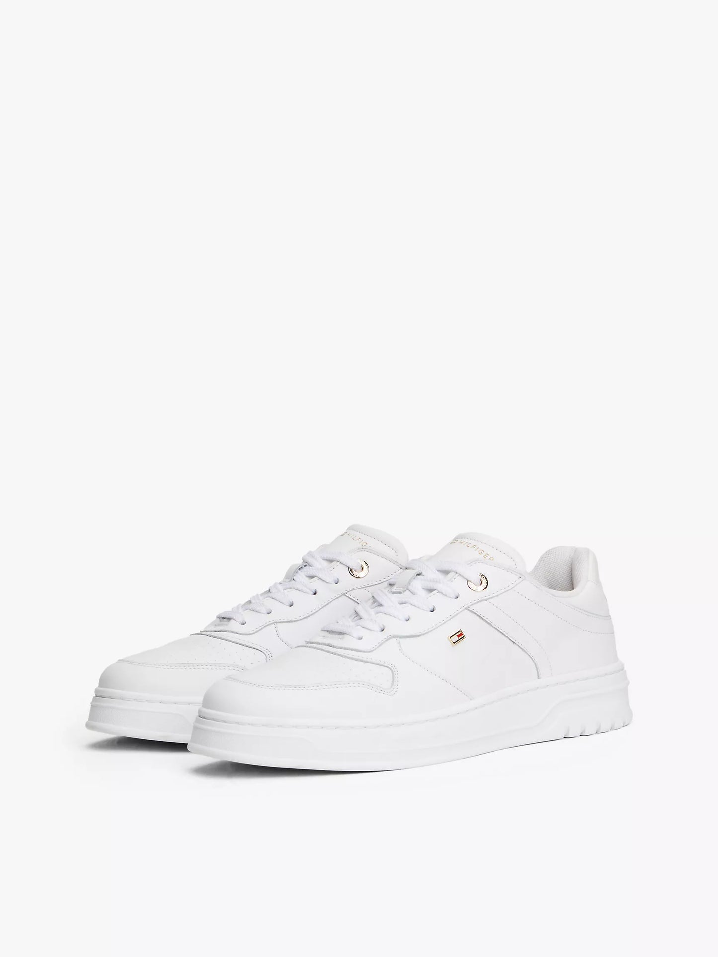 Women Smooth Leather Cupsole Sneaker