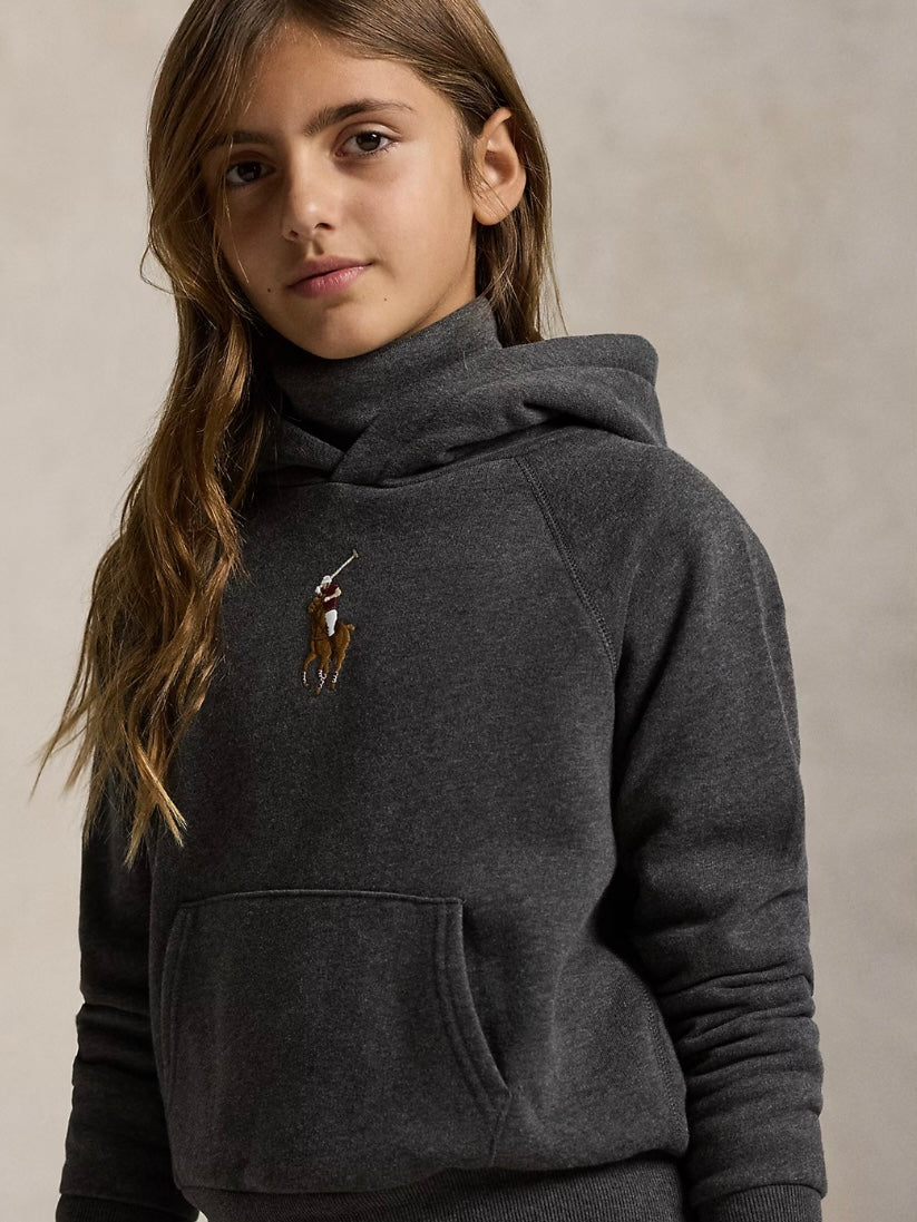 Big Girls Big Pony Fleece Hoodie