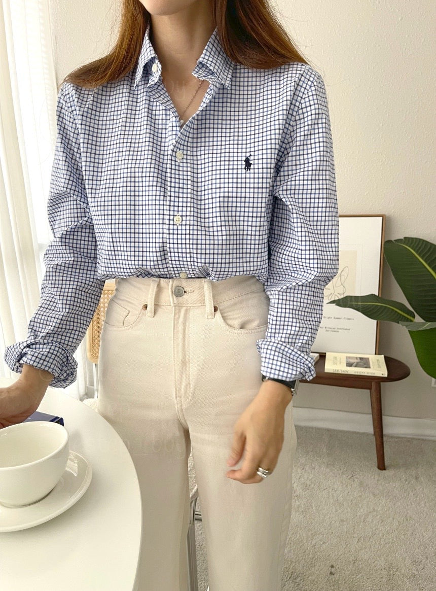 Big Boys Plaid Cotton Poplin Shirt