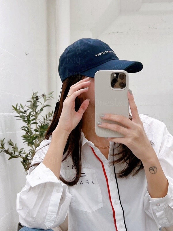 Embroidered Tommy Logo Baseball Cap