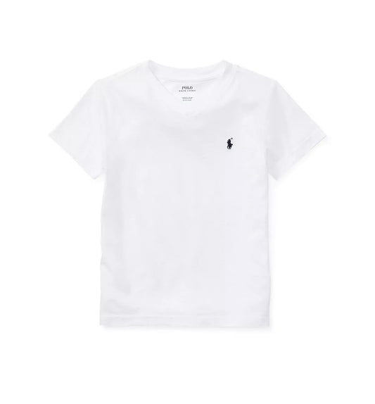 Little Boys Cotton Jersey Vneck Tee
