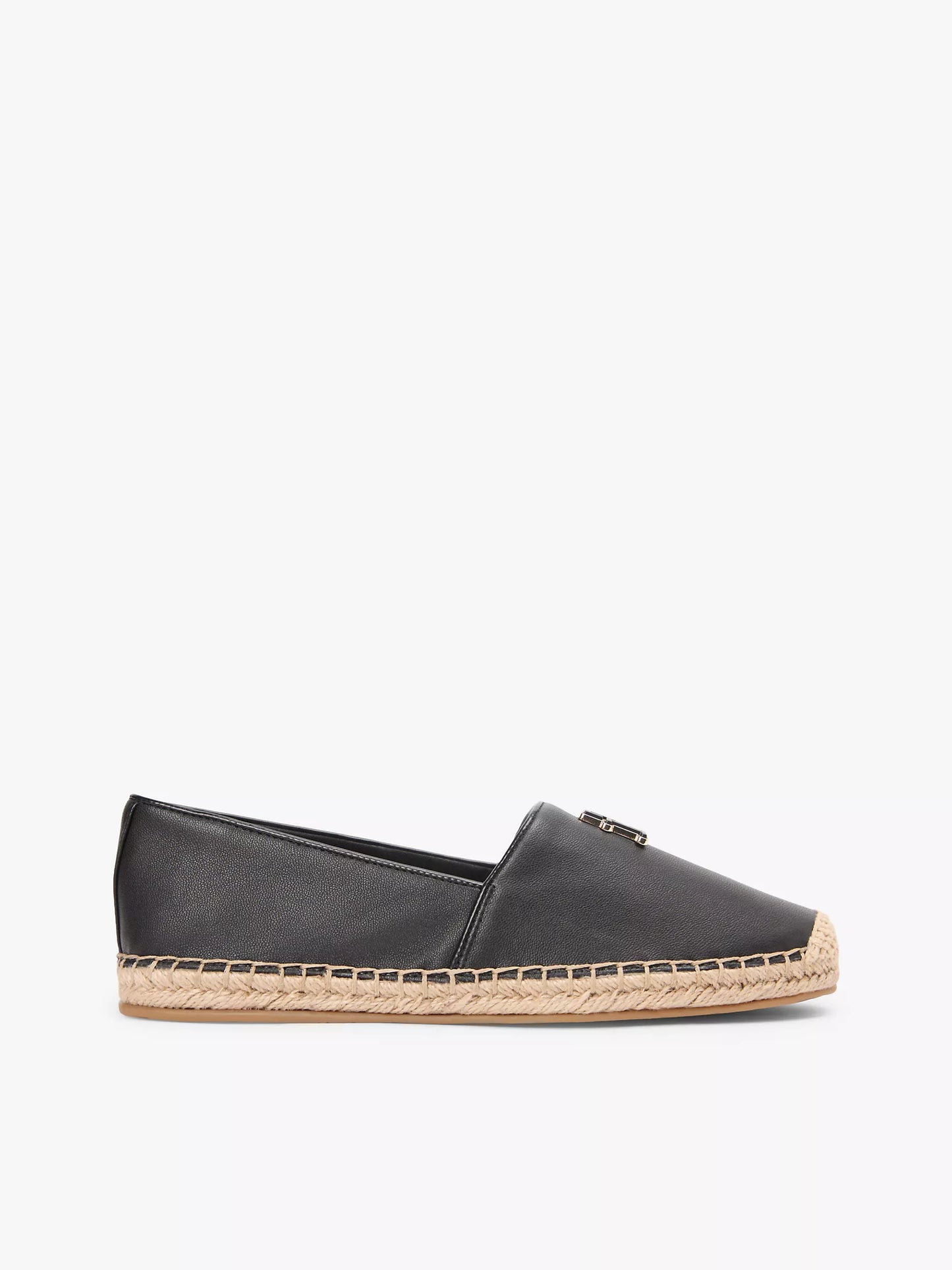TH Monogram Leather Espadrille