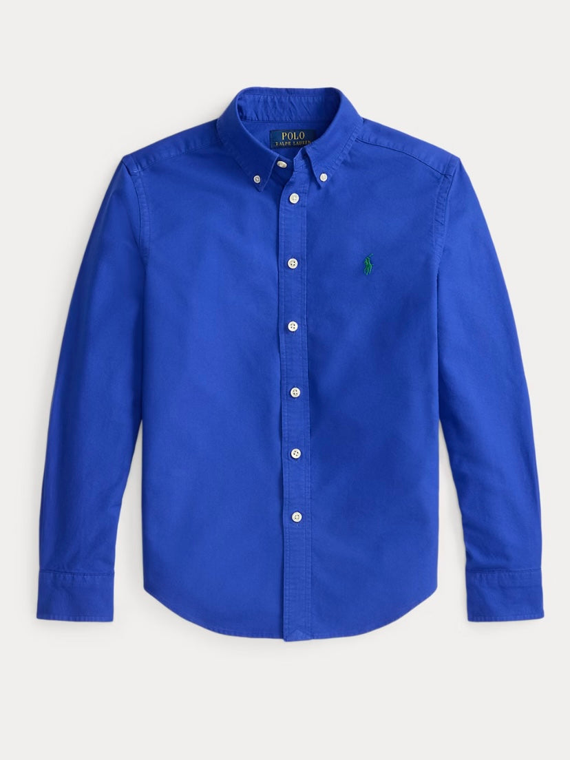 Big Boys Cotton Oxford Shirt