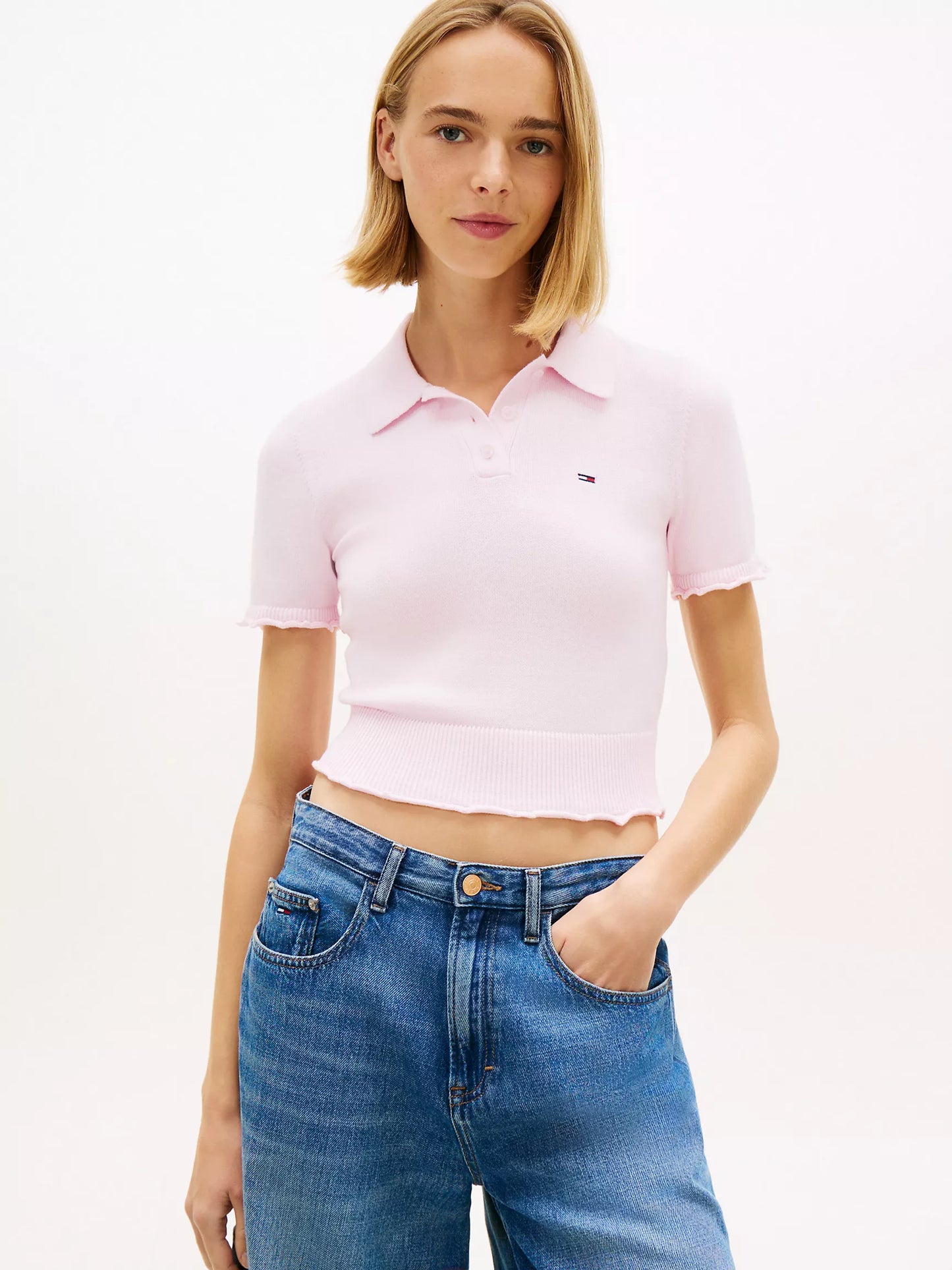 Tommy Lettuce-Trim Sweater Polo