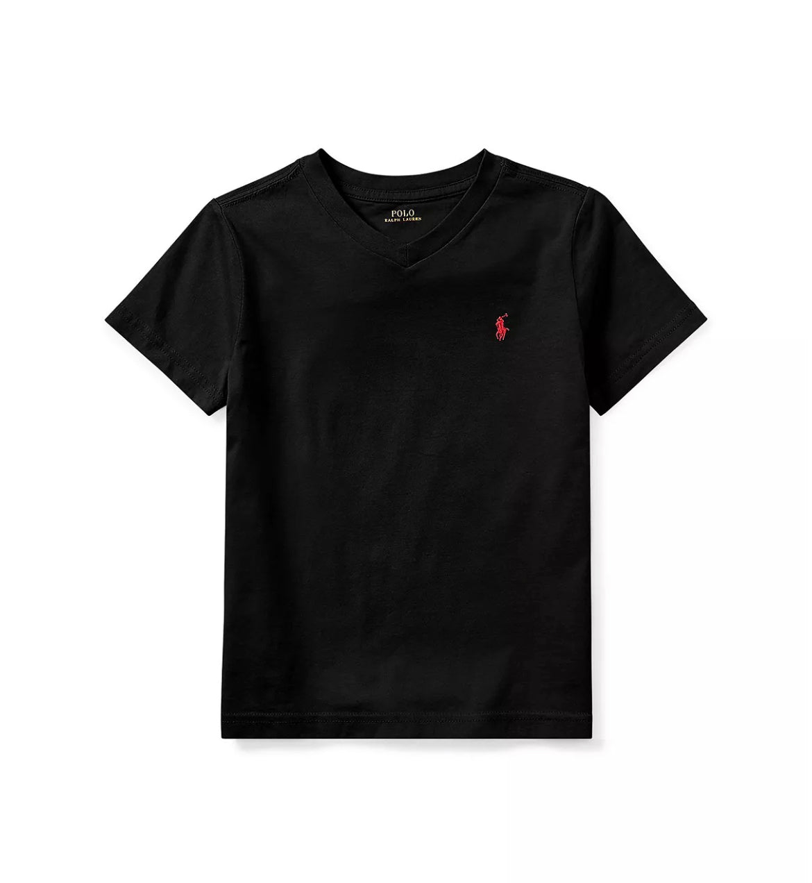 Little Boys Cotton Jersey Vneck Tee