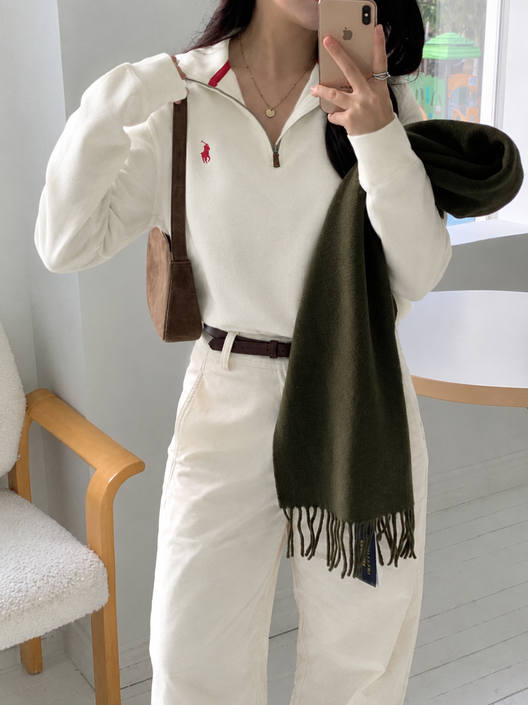 Big Boys Quarter-Zip Sweater