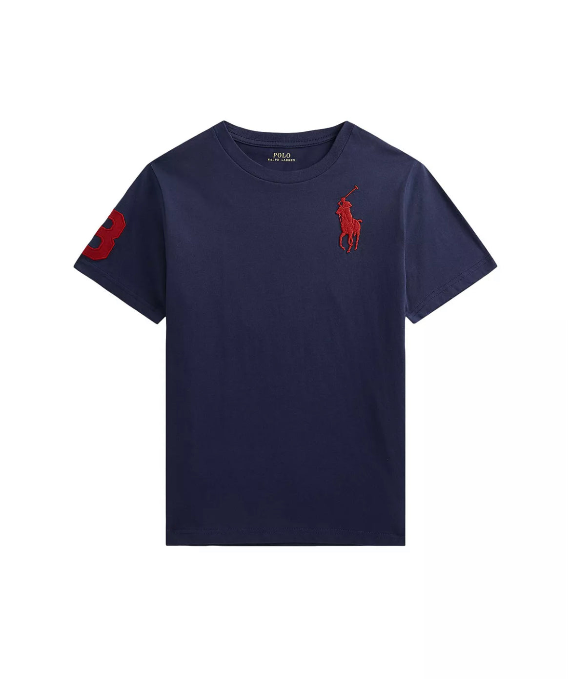 Boys Big Pony Cotton Jersey Tee