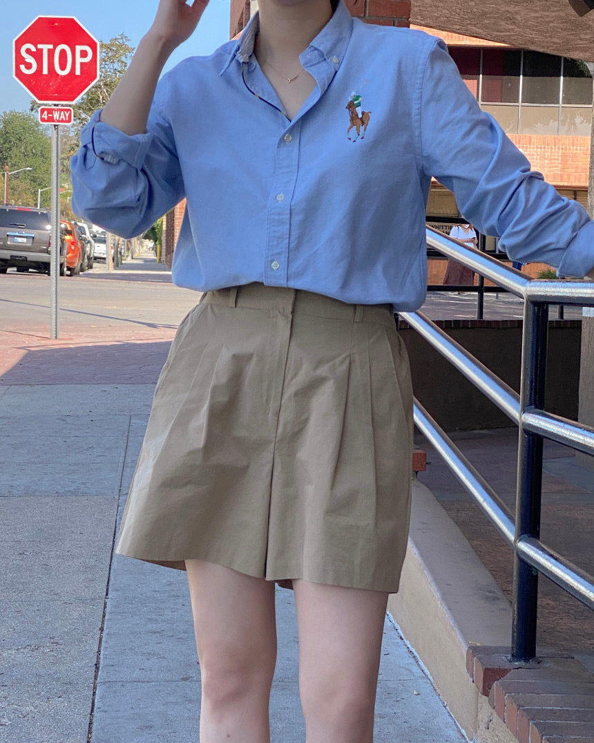 Big Boys Big Boy Cotton Oxford Shirt
