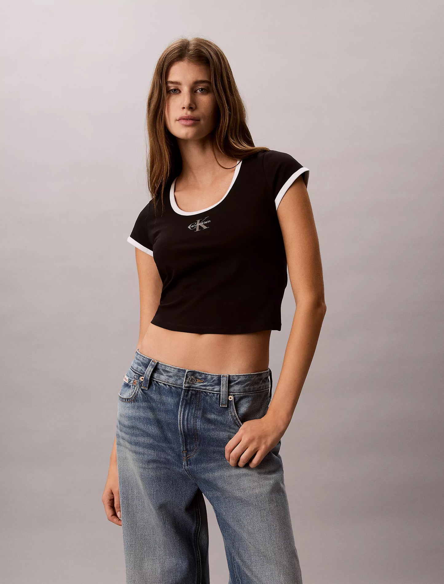 Women Monologo Graphic Slim Tee