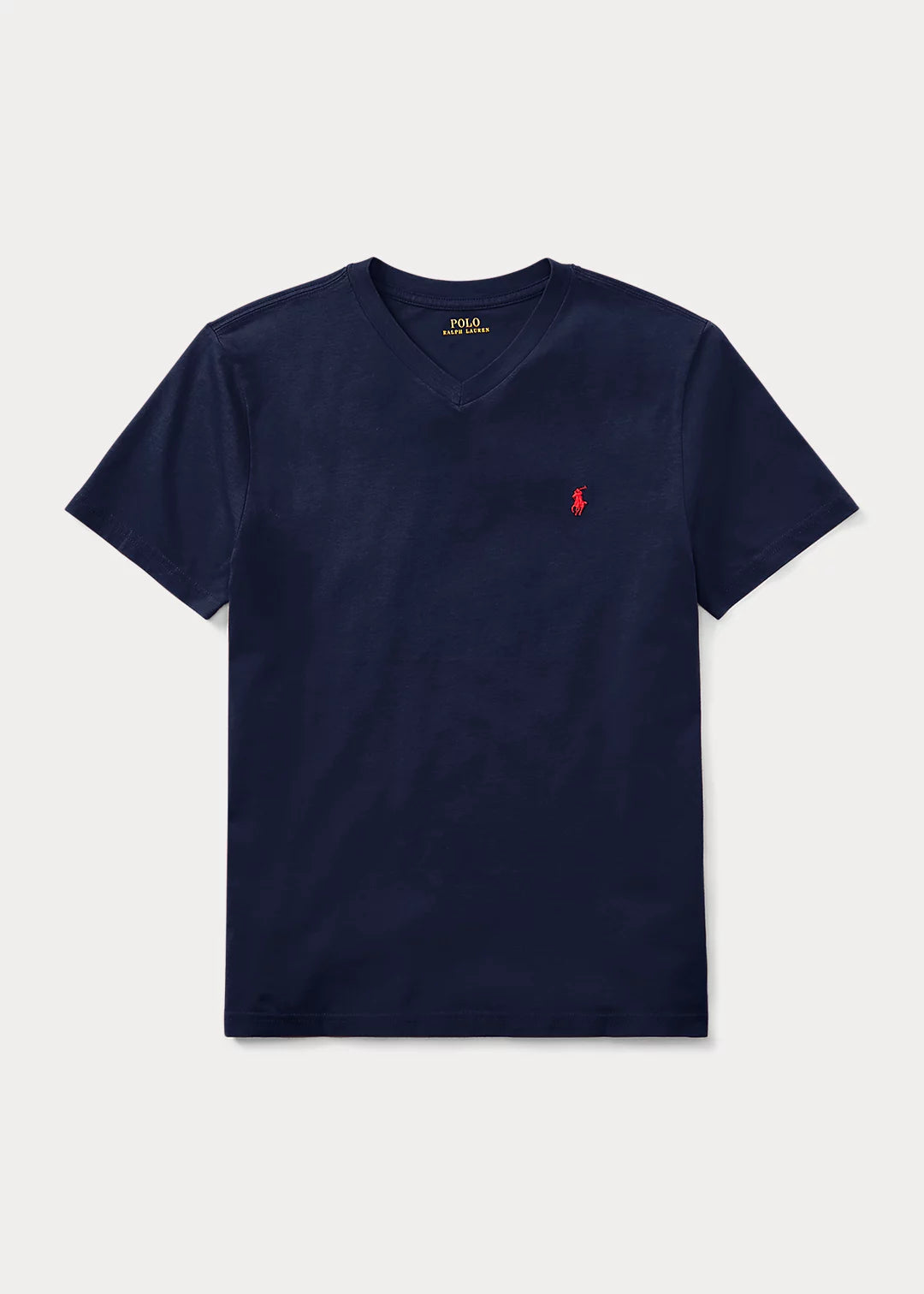 Big Boys Cotton Vneck Tee
