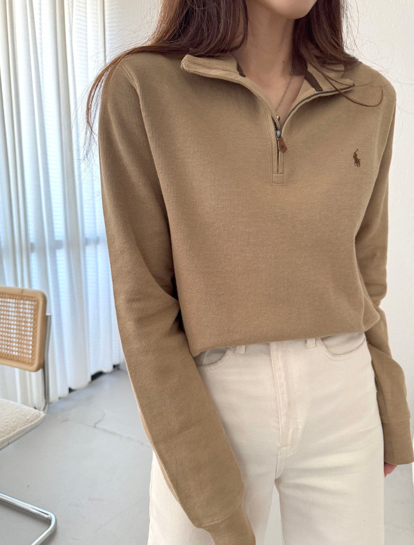Big Boys Quarter-Zip Sweater