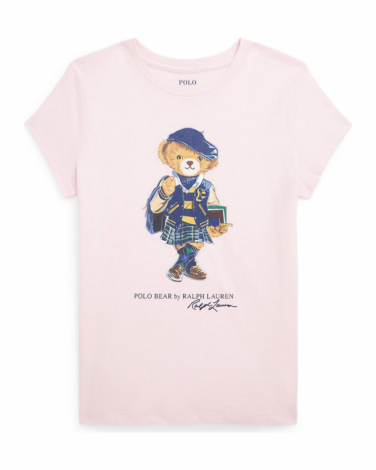 Girls Bear Cotton Jersey Tee