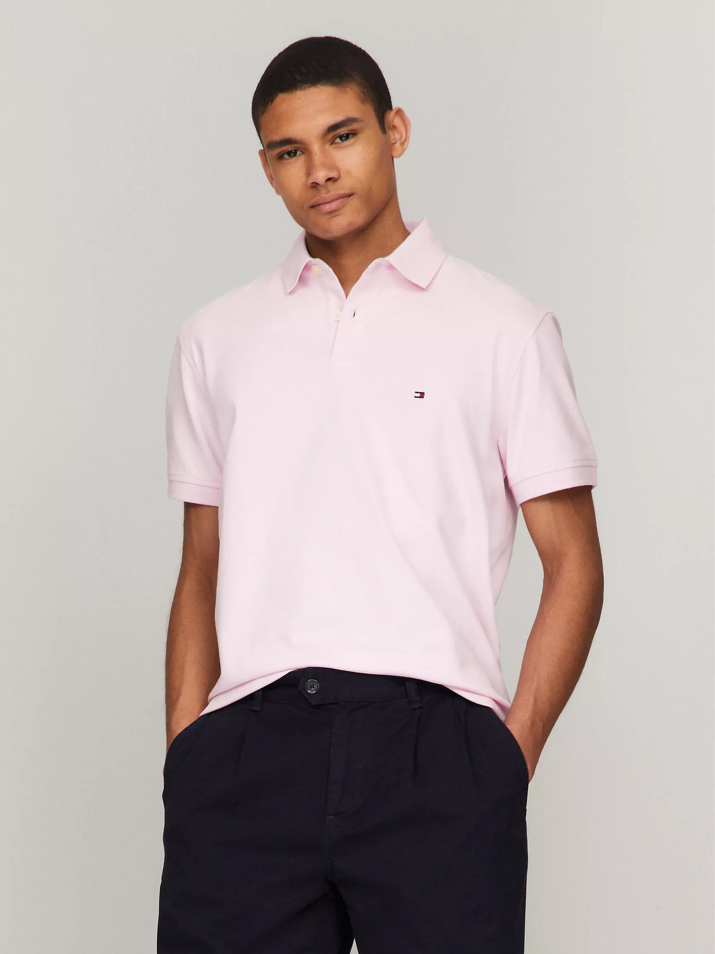Men Stretch Polo