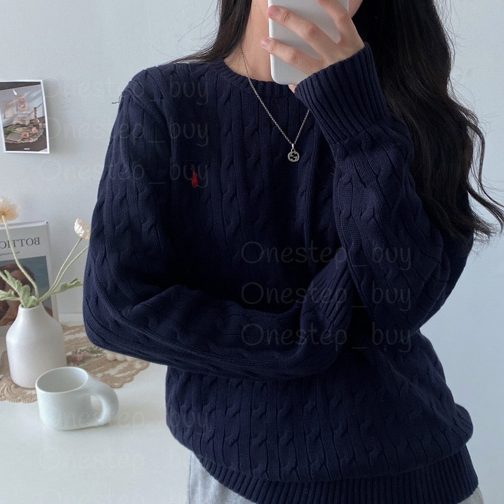 Big Boys Cable-Knit Cotton Sweater