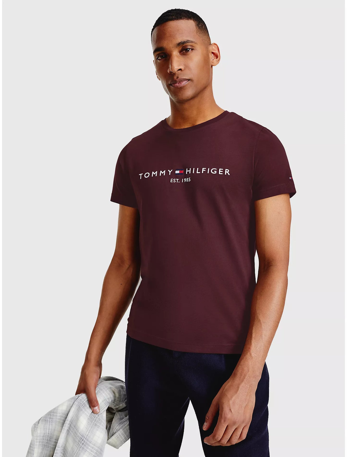 Men Script Logo Tee