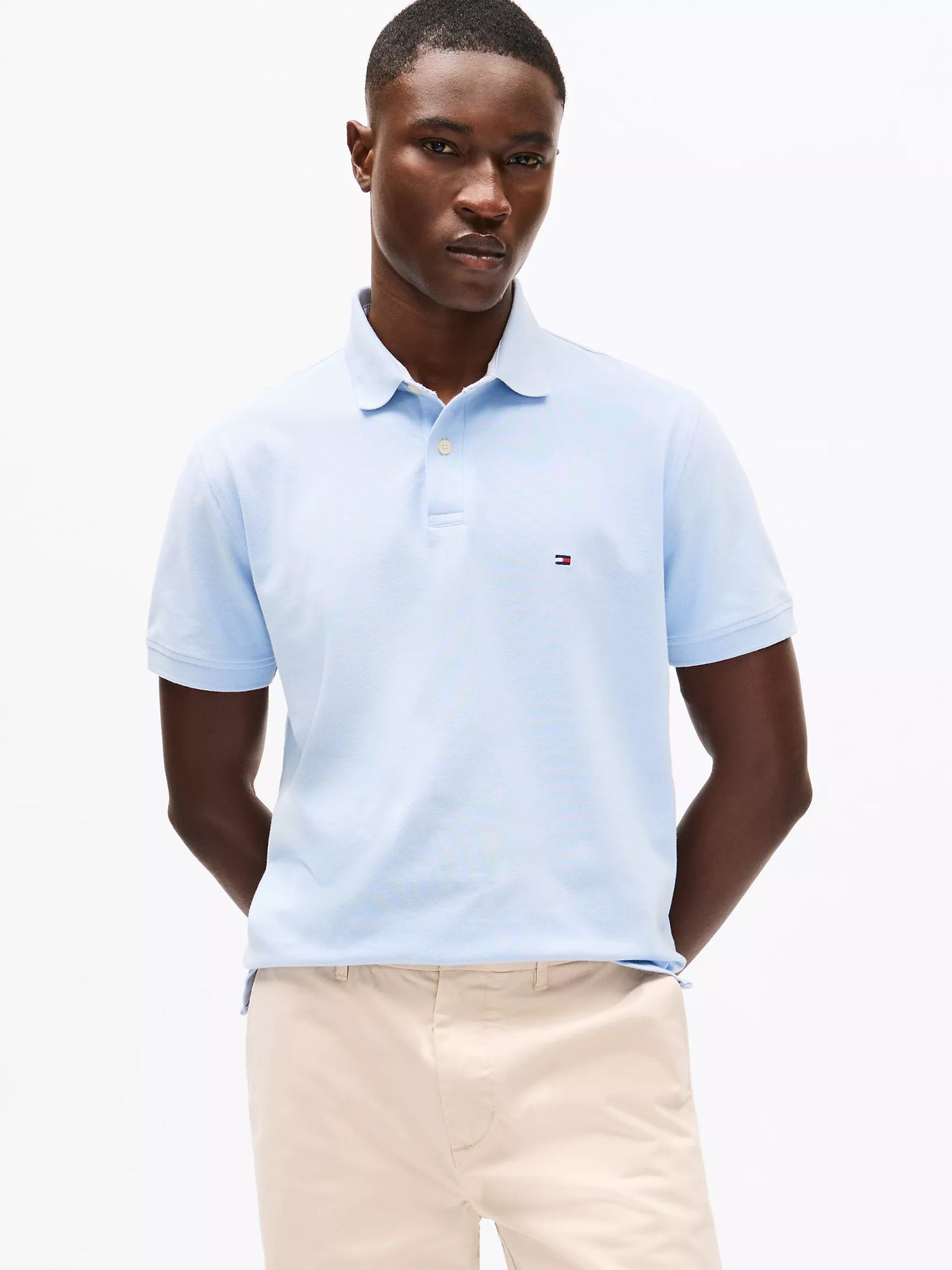 Men Stretch Polo