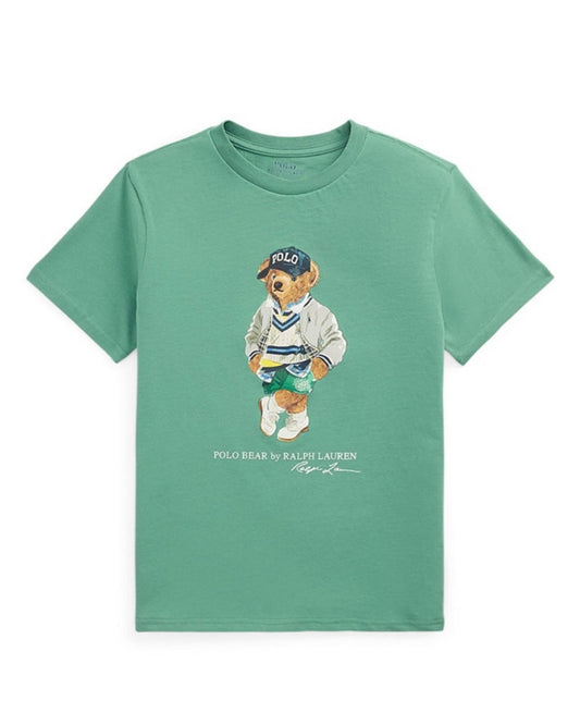 Big Boys Polo Bear Cotton Jersey Tee