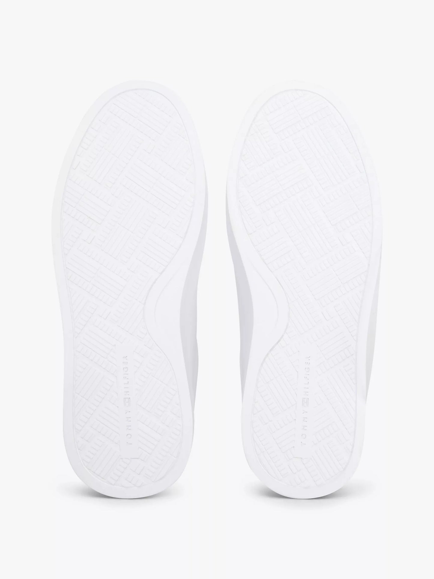 Women Webbing Stripe Leather Cupsole Sneaker