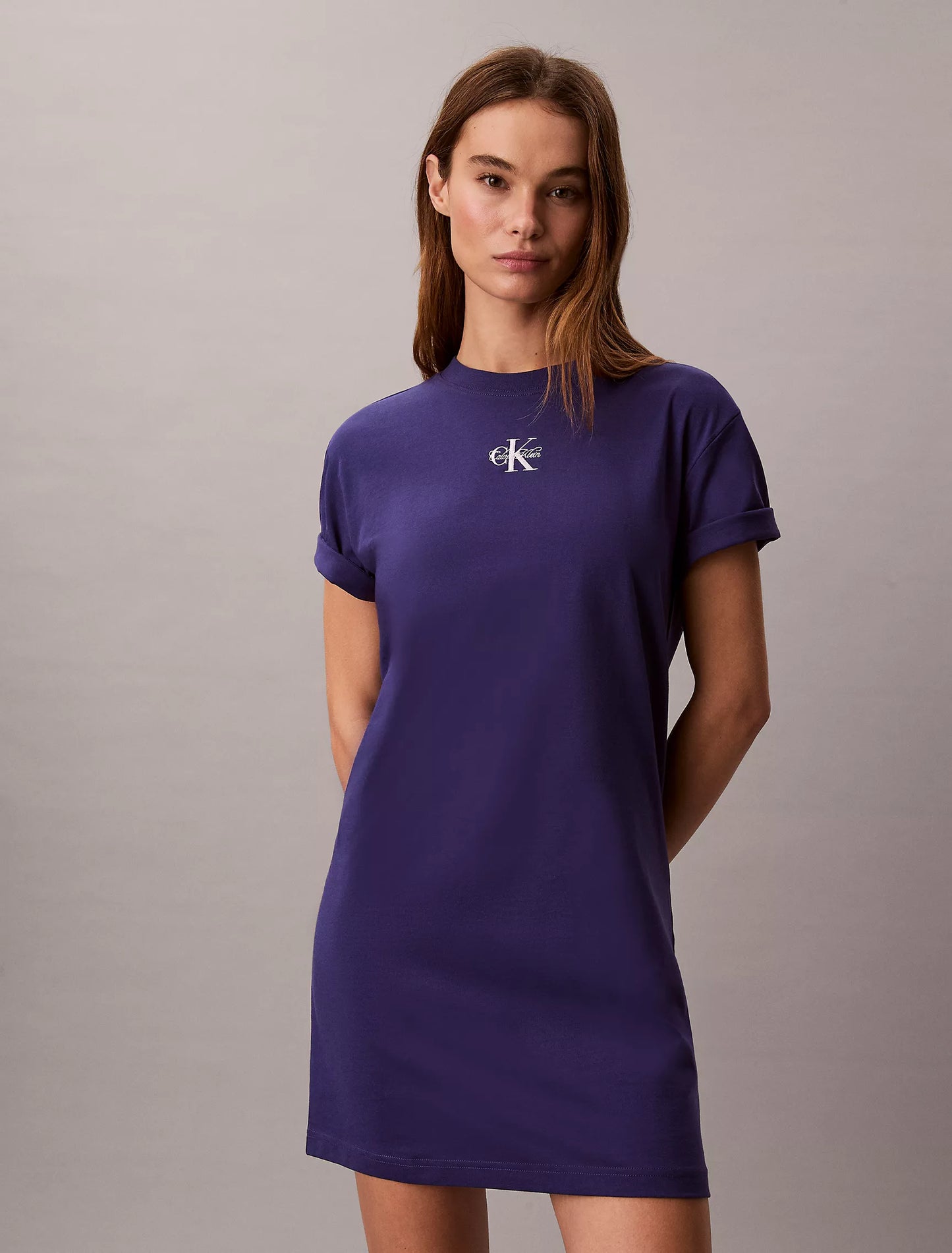 Women Monologo Mini T-Shirt Dress